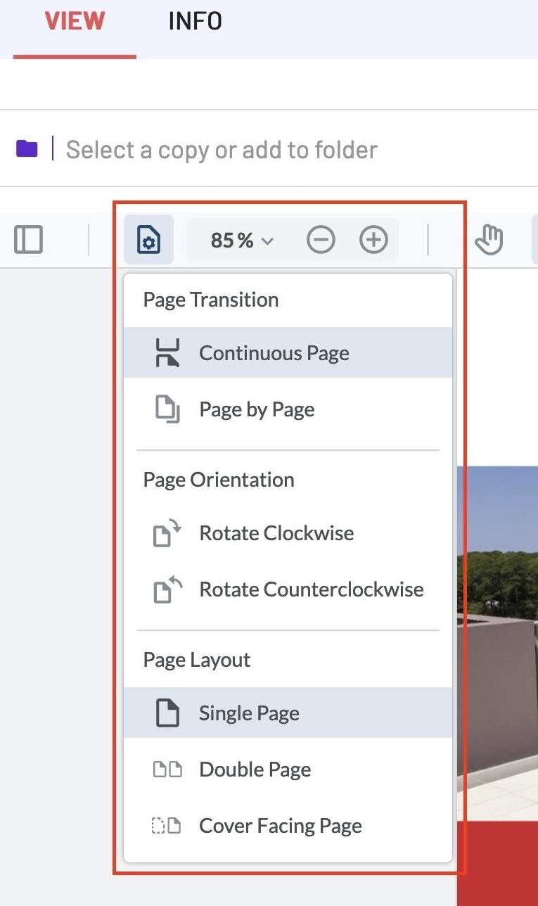change view