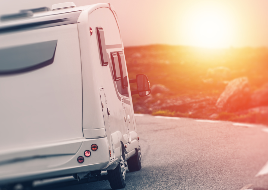caravan road sun