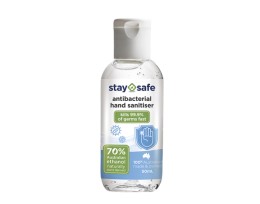 Image of hand sanitiser 50ml bottle