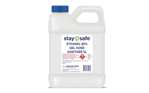 Image of hand sanitiser 5l bottle