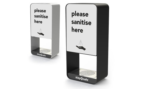 Image of a hand sanitiser dispenser