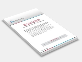 QBCC Small Building Projects Contract 2016 cover
