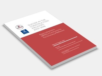 Report submitted to MATES in Construction by The University of Melbourne 2022 cover