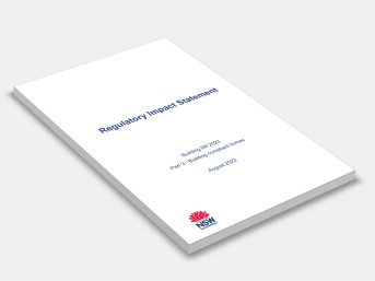 Regulatory Impact Statement 2022 cover